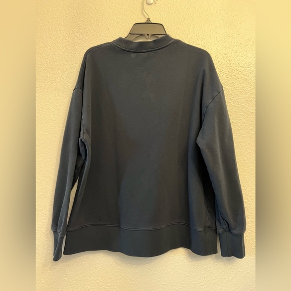 JEAN-MICHEL BASQUIAT COLLECTION Rome Pays Off blue sweatshirt size XL - Picture 3 of 5